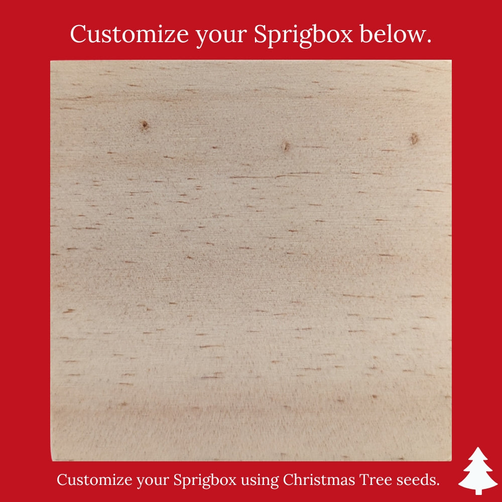 Custom - Original Sprigbox | Wooden Planter Grow Kit