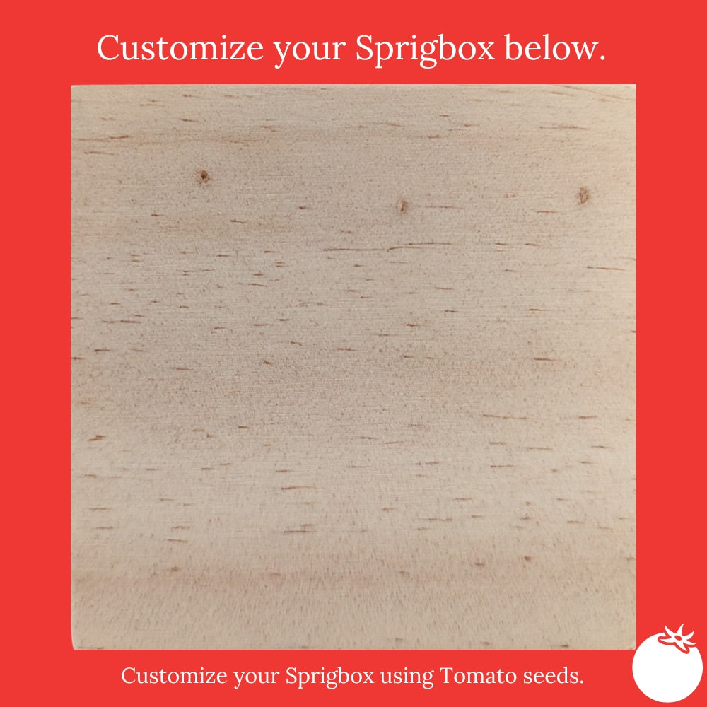 Custom - Original Sprigbox | Wooden Planter Grow Kit